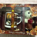 Teddy bear with mug-cute gift set